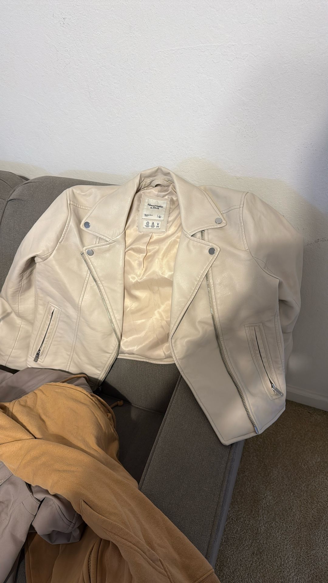 Abercrombie And Fitch Leather Jacket