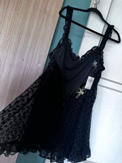 Gothic strappy fancy dress