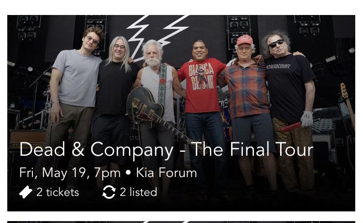 Concert Tickets