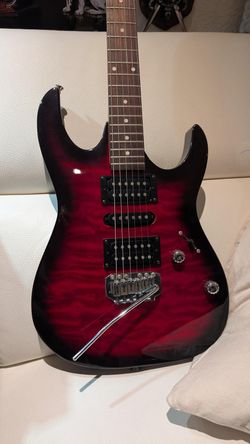 Ibanez Gio Star GRX70QA Electric Guitar $230 New Regular Price Transparent Red Sunburst