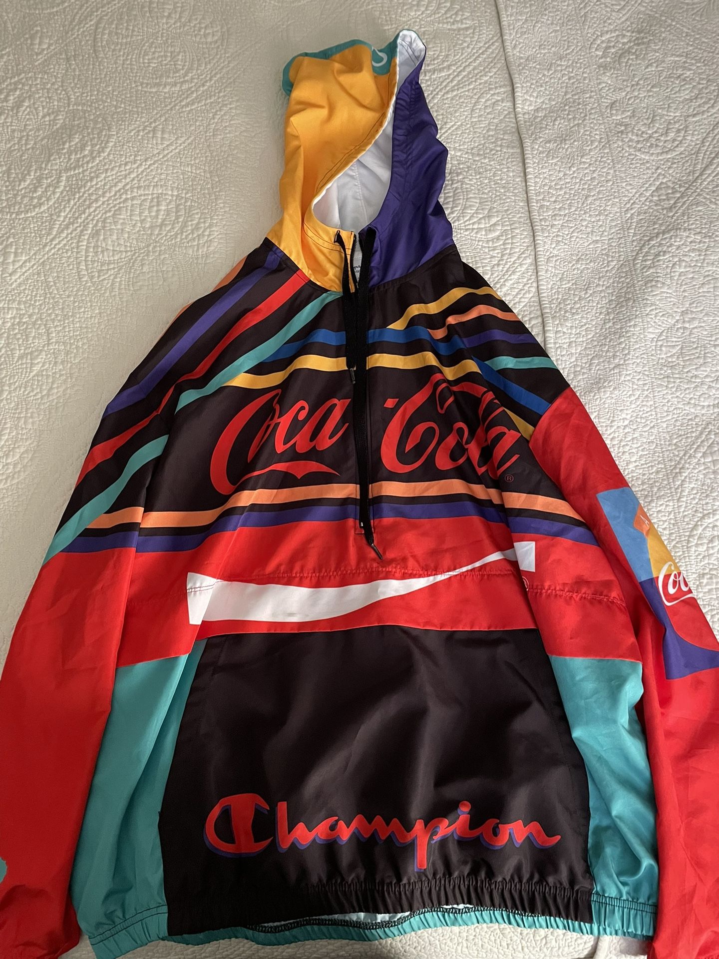 Coca Cola x Champion Windbreaker