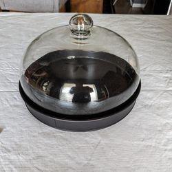 Glass Cup Cake Holder