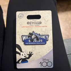 Walt Disney Studios LR Pin Exclusive 100 Years of Wonder Oswald the Lucky Rabbit