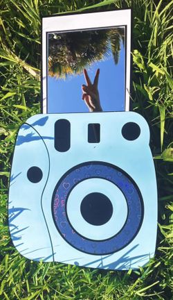 Polaroid y2k wall mirror
