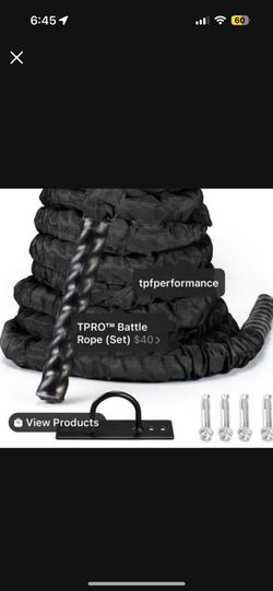 Workout Battle Rope Set