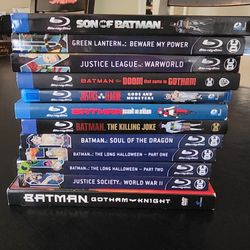 DC Animated Movie Lot