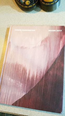CONNOR HARRINGTON MIAMI 2017 signed book #222 of 750
