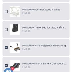 Uppababy Stroller Vista 2 Everything Included Combo
