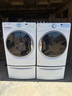 Whirlpool washer and electric Dryer
