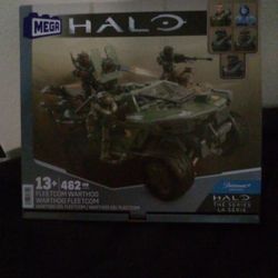 Halo Lego Fleetcom Warthog Mega Set 