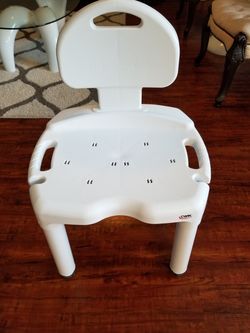 Carex Bath chair, new inbox, assembled to take pictures