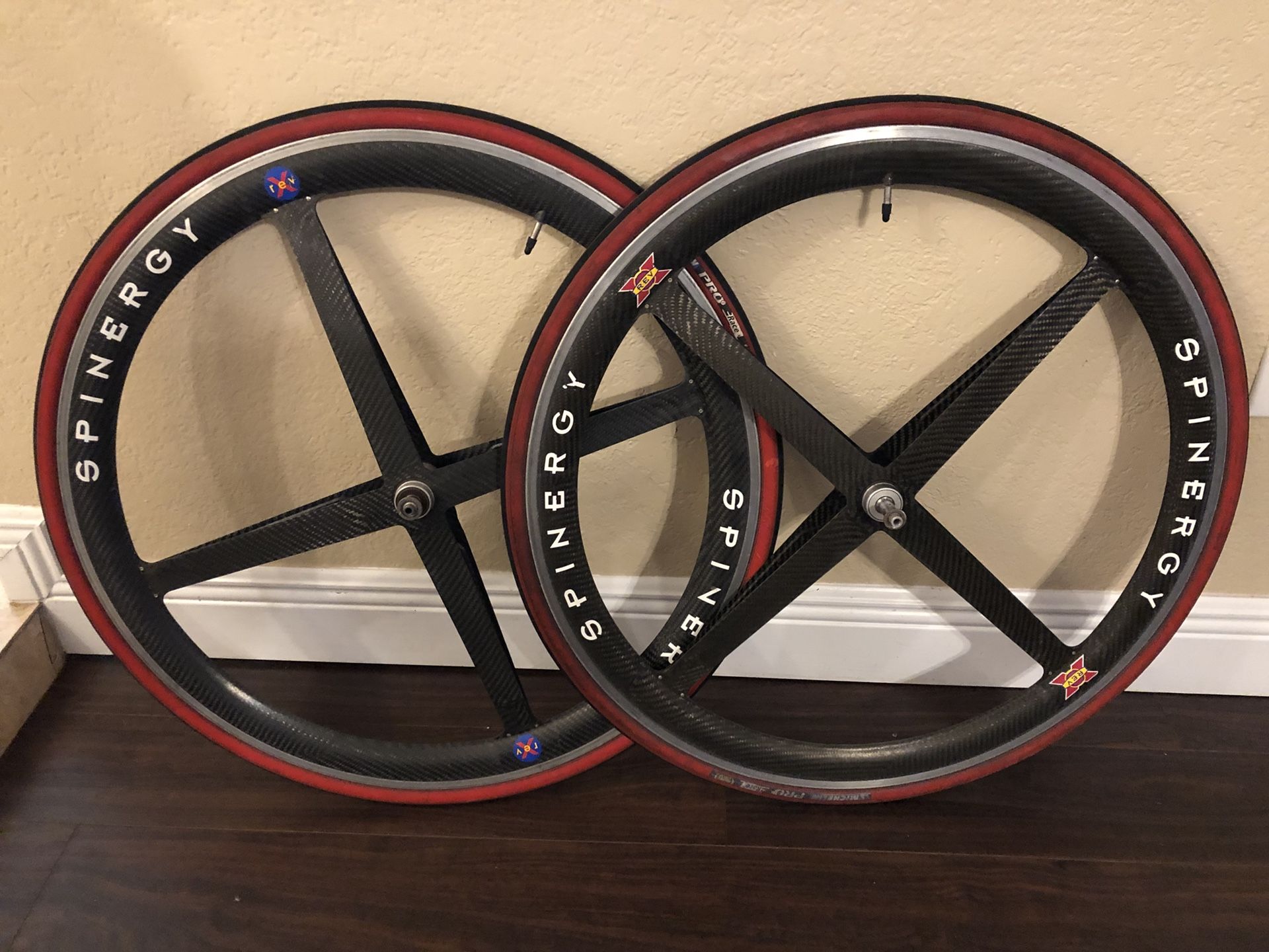 Spinergy Rev-X Carbon Wheels Wheelset 700c