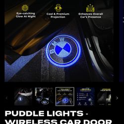BMW wireless puddle lights projector (2 front doors) 