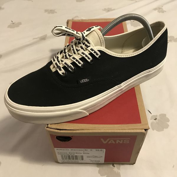 Vans Authentic (Black Bone) Limited Pair only (PoormanFOG) size 10 for ...