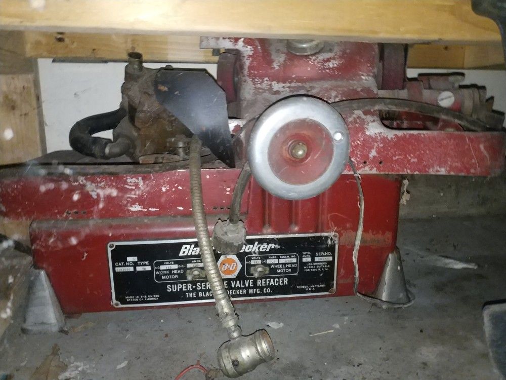 Vintage Black and Decker Valve Grinder