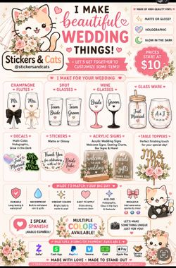 wedding items