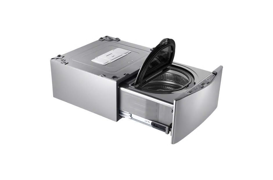 LG Sidekick 1-cu ft 27.0-in Graphite Steel Pedestal Washer