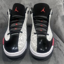  Size 9 Jordan Dub Zero White Black Fire Red 