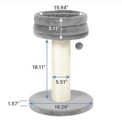 Cat Scratching Post and Bed