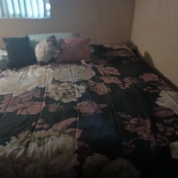 California King Comforter Set( Moving Sale)