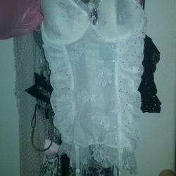 Victoria's Secret Sexy Little Things Bridal Collection Corset Lingerie Xs/S