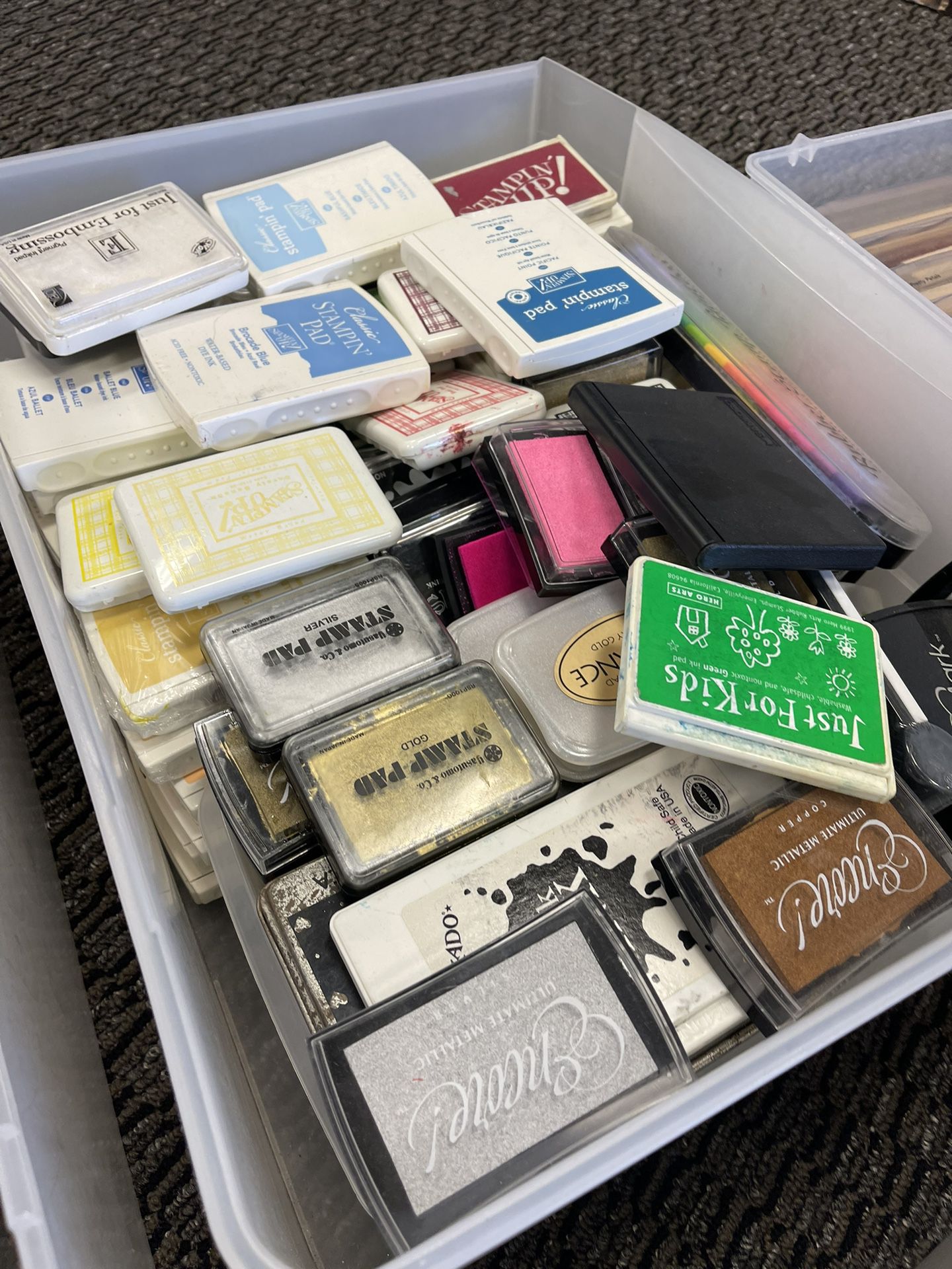 Stamps, Inks, Punches, Embossing