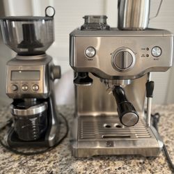 Breville Duo-Temp Pro Espresso Machine + Smart Grinder Pro Bundle
