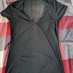 Black Sheer Top 