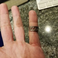 Going Steady Silver Ring