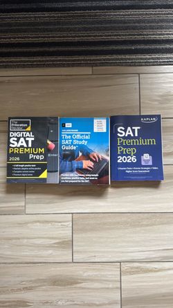 2026 SAT Prep Books: The Princeton Review, College Board, Kaplan
