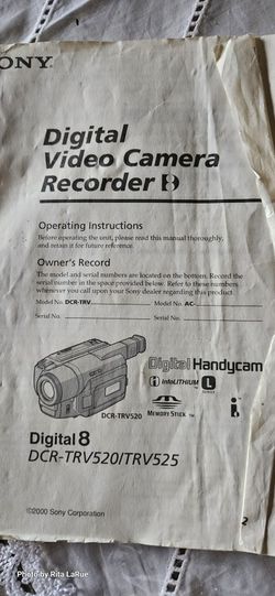 Sony Digital DCR-520 Like New