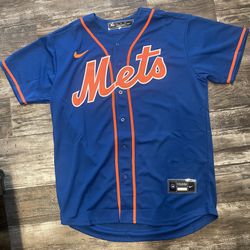 Fransisco Lindor (large) Blue New York Let’s Baseball Jersey