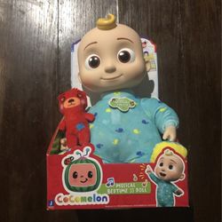CoComelon  Plush Bedtime JJ Doll With Sound
