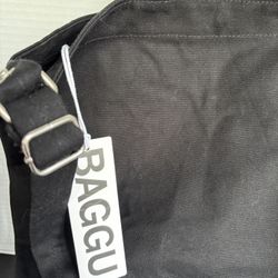 NEW! BAGGU BLACK TOTE BAG