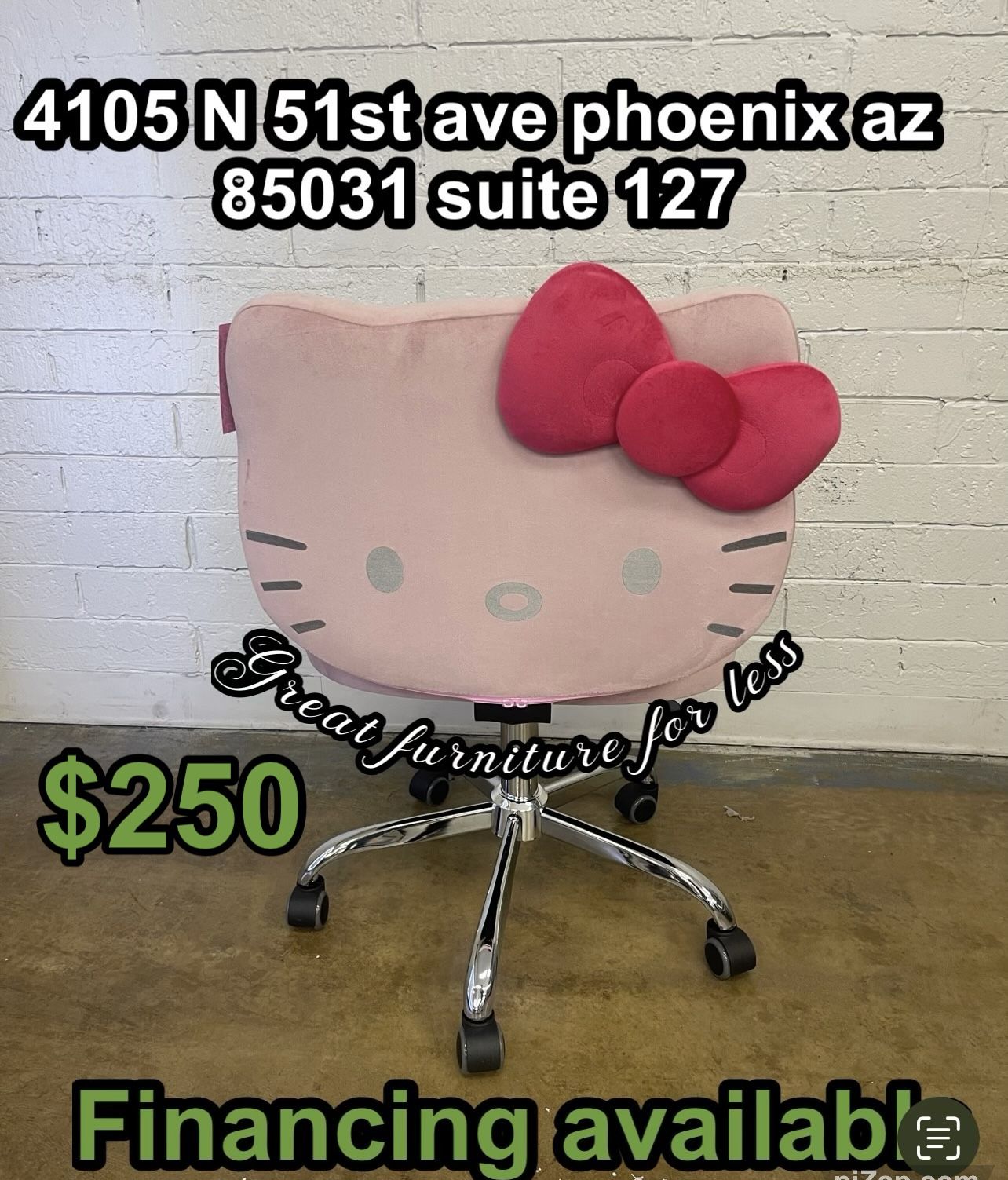 Hello Kitty Chair Brand New