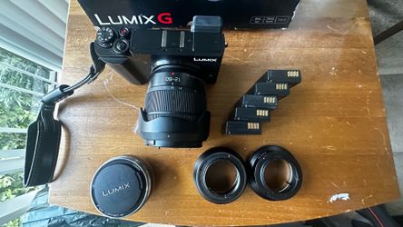 Panasonic Lumix GX9 Mirrorless Camera Bundle — 2 Lenses + Accessories