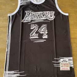MENS KOBE BRYANT LOS ANGELES LAKERS JERSEY 3XL XXXL