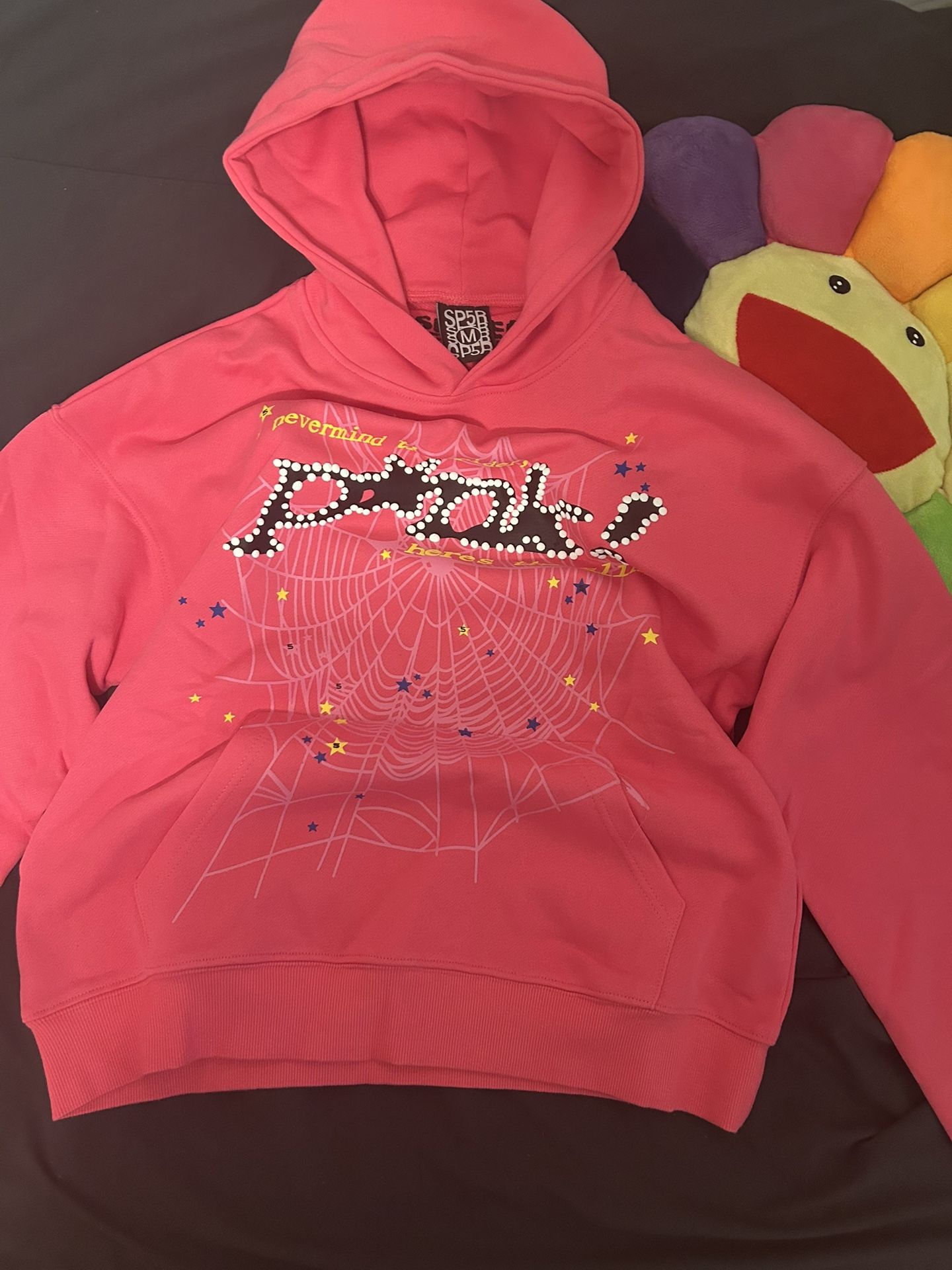 Pink Sp5der Hoodie