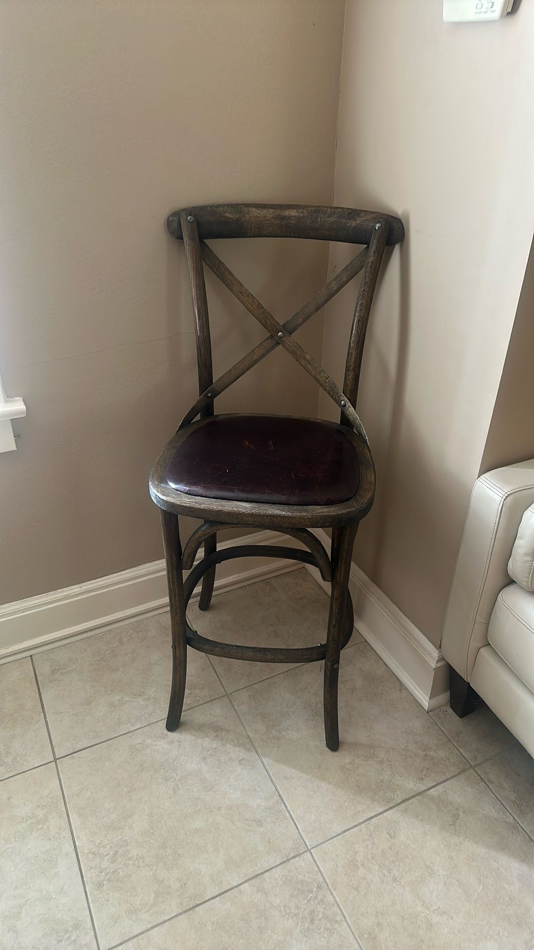 Set Of Two Restoration Hardware Barstools
