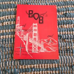 1940s Menu Card From BOB'S of San Francisco 