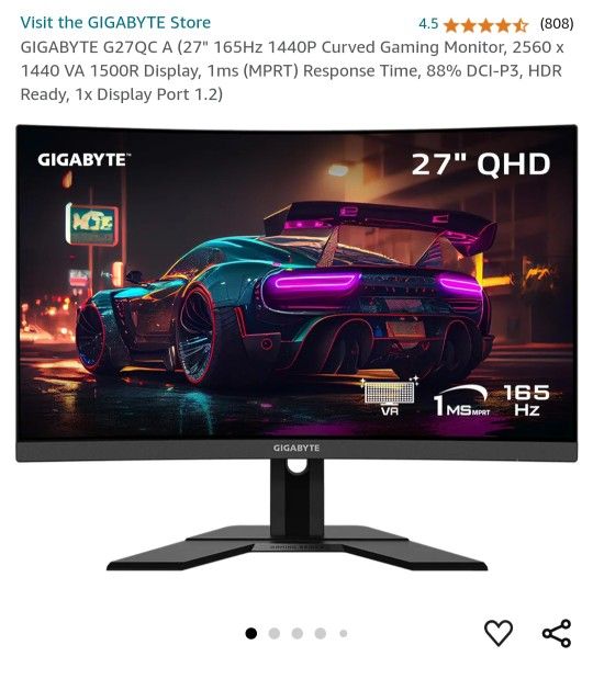 PC Monitor 1440P