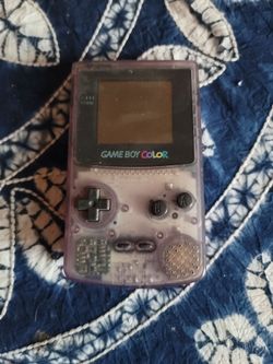 Gameboy Color Clear Purple