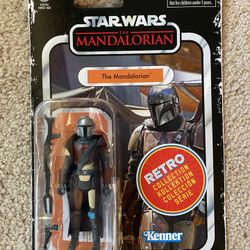 Star Wars Mandalorian Retro Collection Figure 3.75 NM!