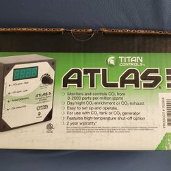Titan Controls Atlas 3 Day/Night CO2 Monitor/Controller 