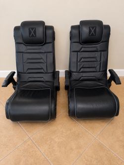 Pair of X Rocker Gaming Chairs with Built-In Speakers – Good Condition – $125 OBO