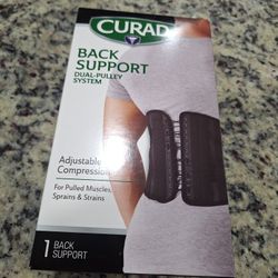 NEW Curad Back Support Brace - S/M