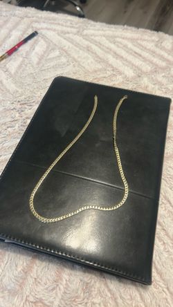 Played gold chain 14k