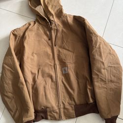 Carhartt Tan Jacket Sz XL Men
