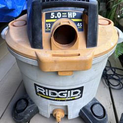 RIDGID -12 Gallon 5.0 Wet/dry Vac