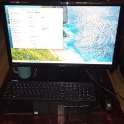 Dell OptiaPlex 5050 i3 3.7Ghz, 16GB DDR4 Ram, 256GB M.2 HD, 24" monitor, Wireless Mouse & Keyboard